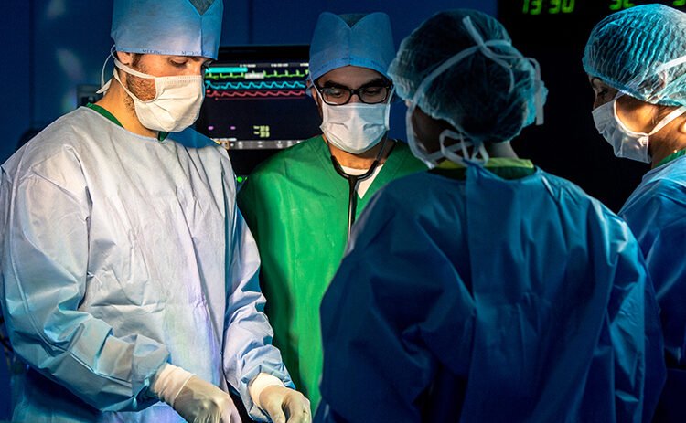 Neurosurgery. Berlin hospitalss