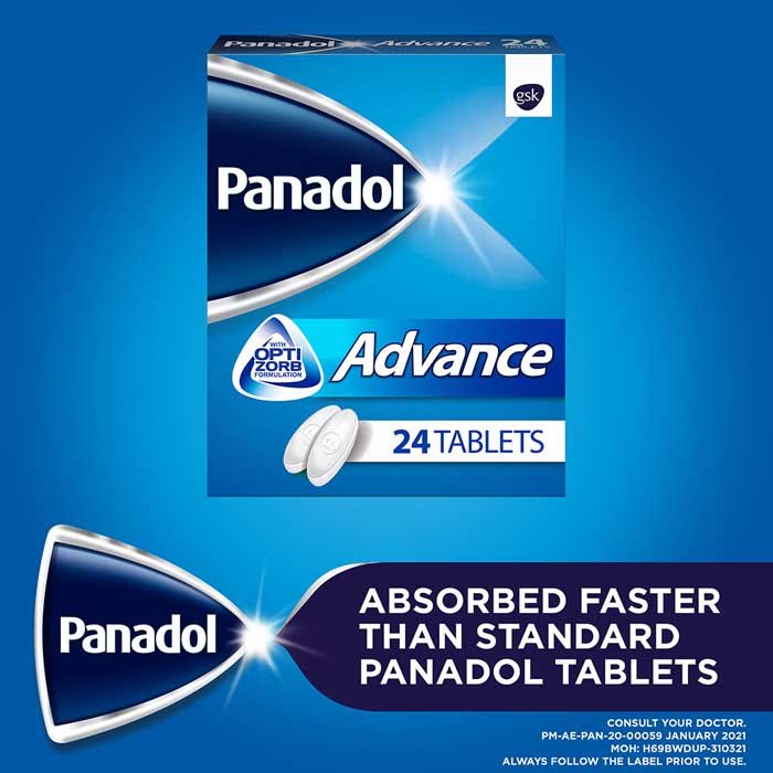 Panadol Advance Tablets 24' s